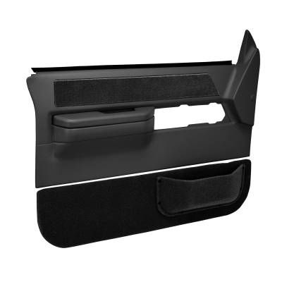 Coverlay - Coverlay 18-36CTF-BLK Replacement Door Panels - Image 1